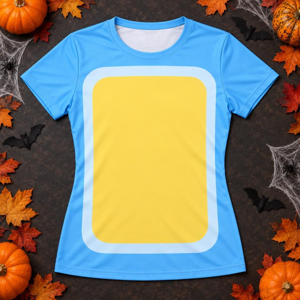Big Blue Pup Costume All Over Women's T-Shirt