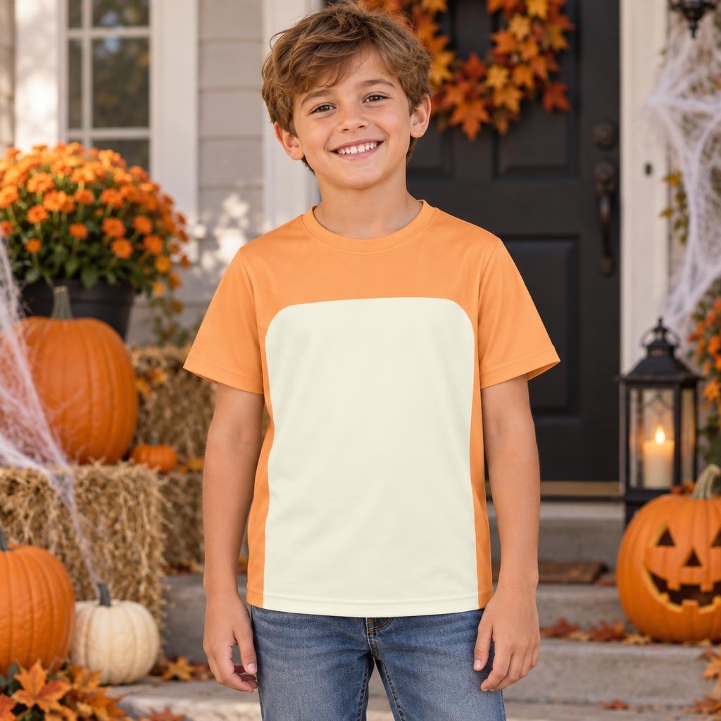 Little Orange Pup Costume All Over Youth T-Shirt