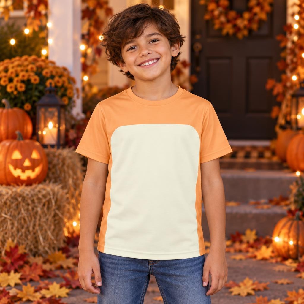 Little Orange Pup Costume All Over Youth T-Shirt