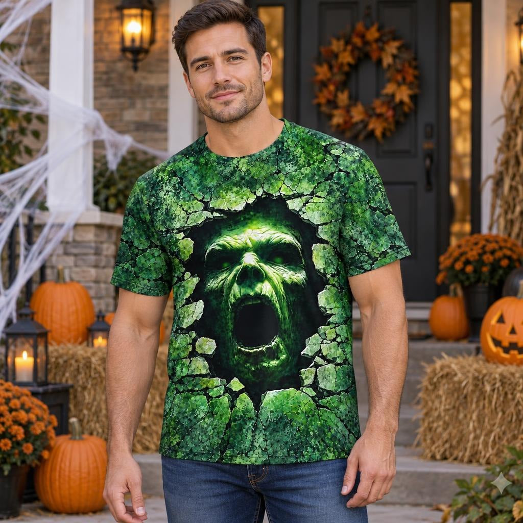 Zombie Breakthrough All Over Men's T-Shirt
