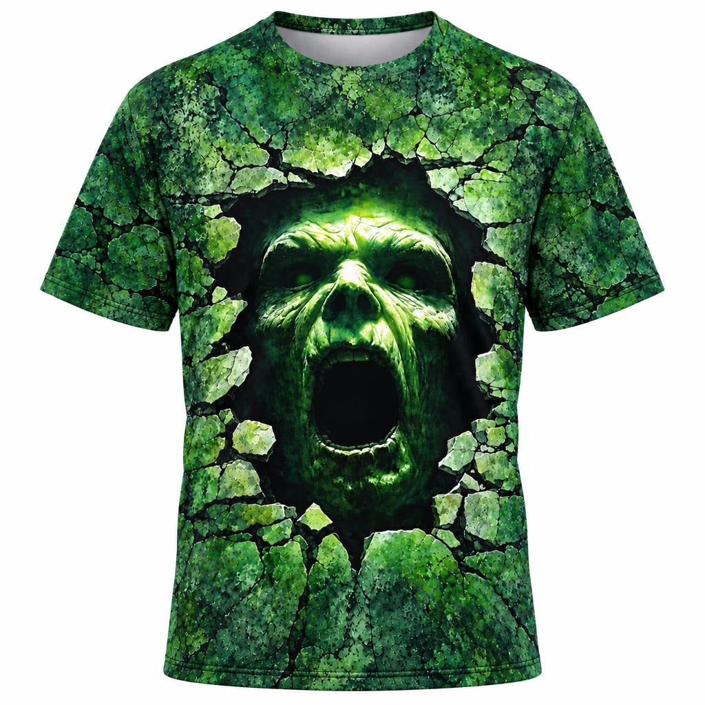 Zombie Breakthrough All Over Men's T-Shirt