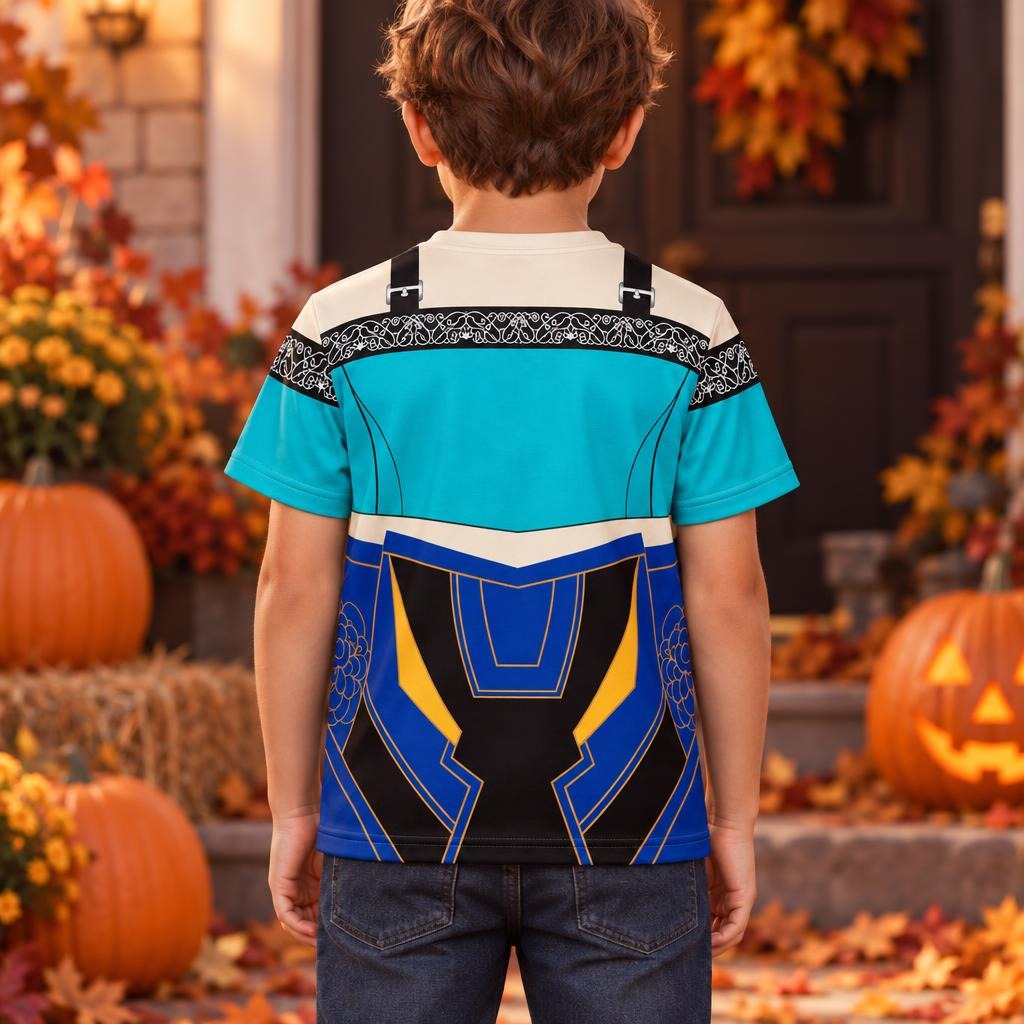 Lotus Rhythm Warrior Costume All Over Youth T-Shirt