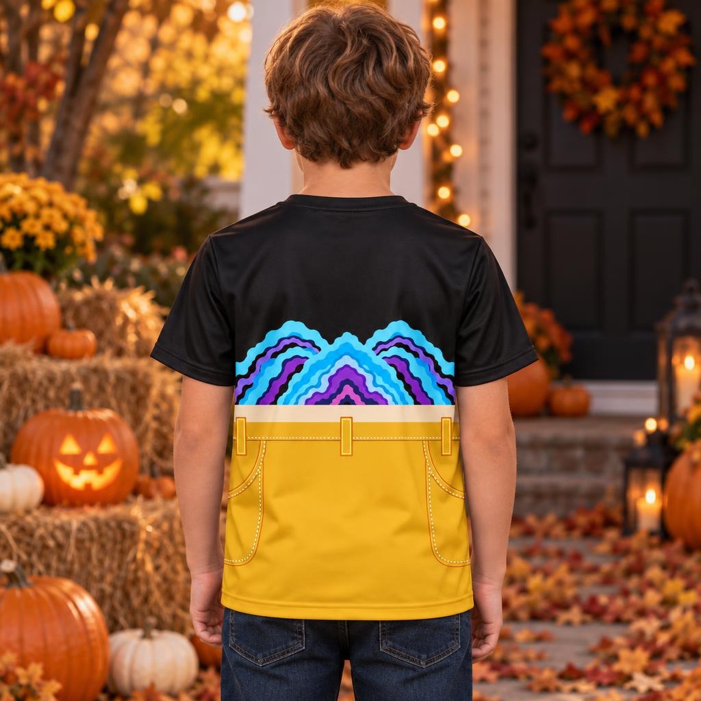 Neon Spirit Pop Star Costume All Over Youth T-Shirt