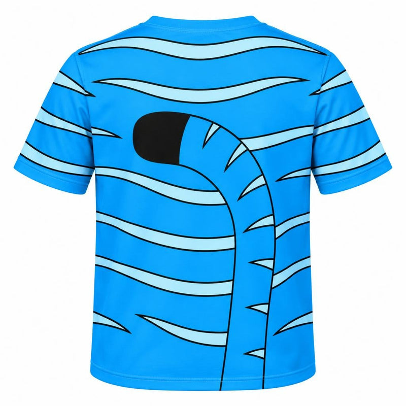Blue Mischief Tiger Costume All Over Youth T-Shirt Youth T-Shirts Old Glory
