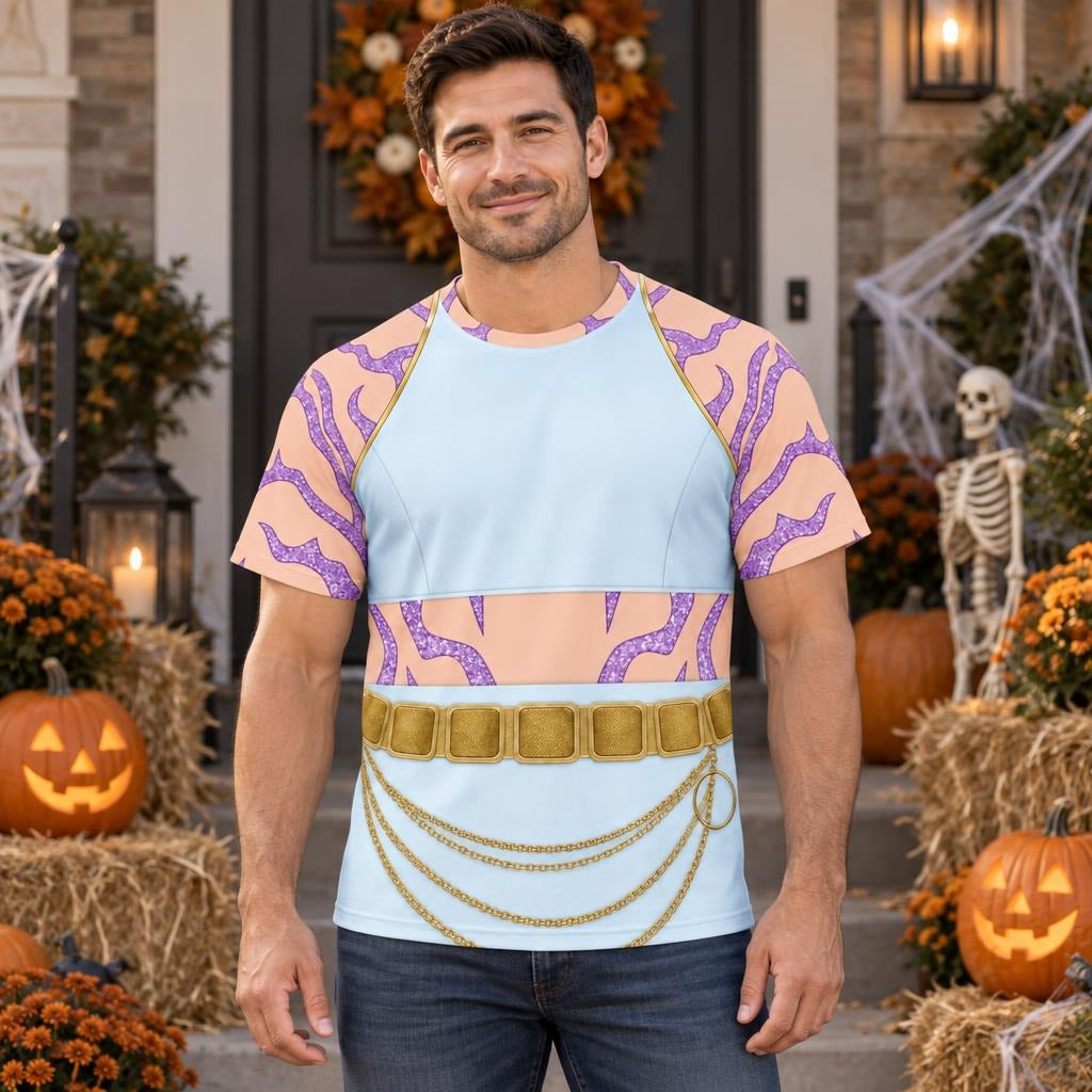 Moonlit Idol Warrior Costume All Over Men's T-Shirt