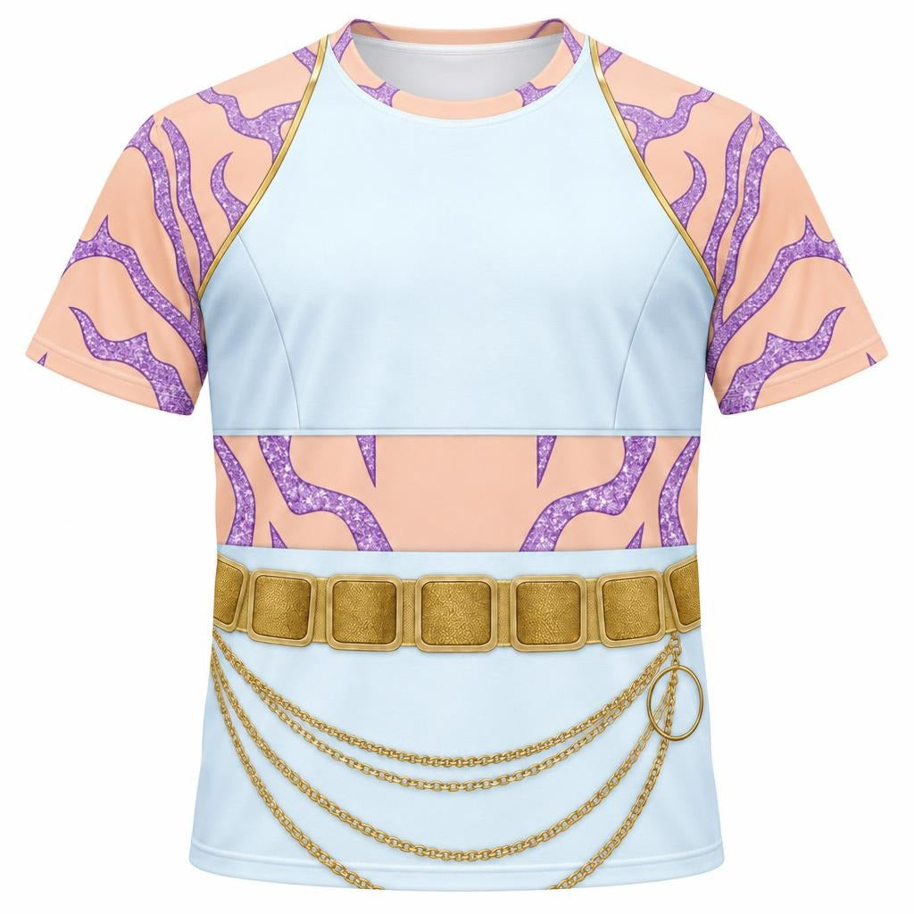 Moonlit Idol Warrior Costume All Over Men's T-Shirt
