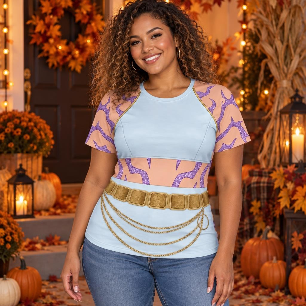 Moonlit Idol Warrior Costume All Over Women's T-Shirt
