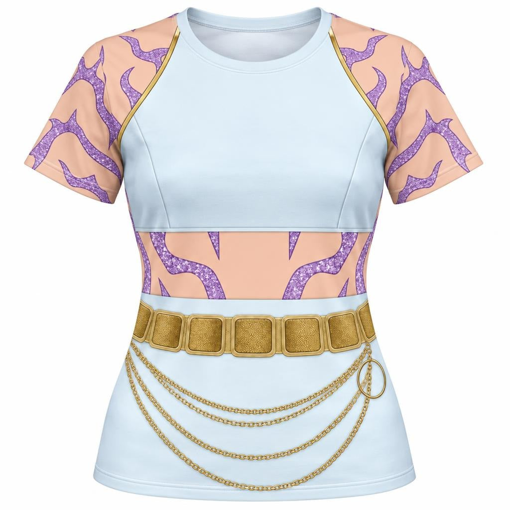 Moonlit Idol Warrior Costume All Over Women's T-Shirt