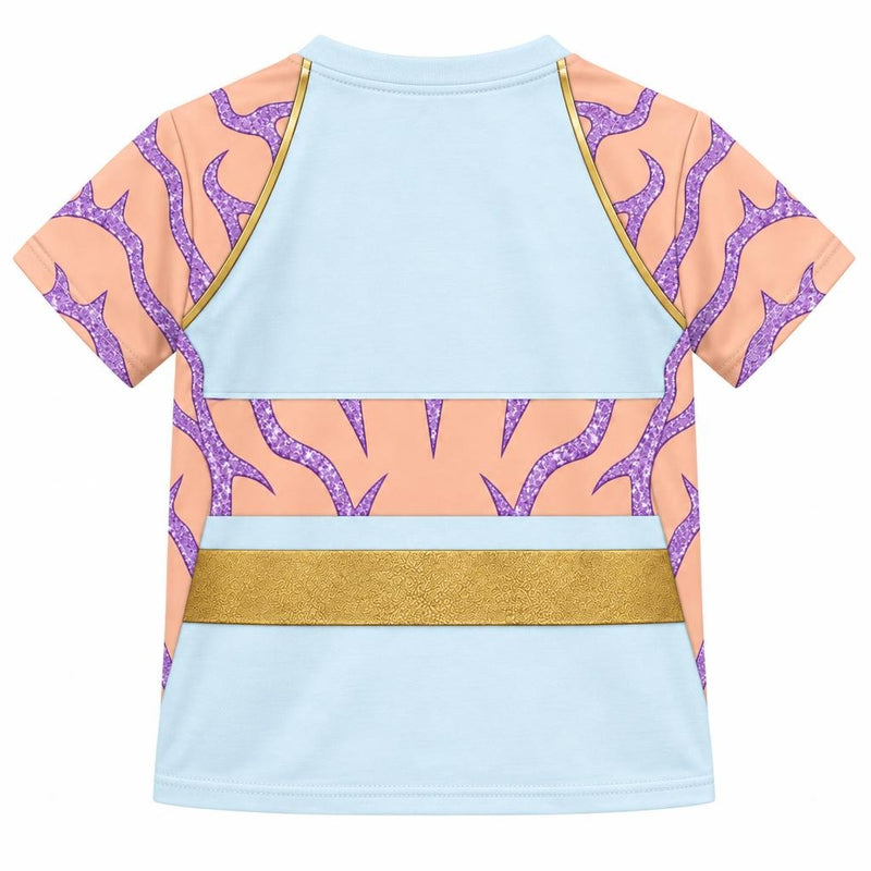 Moonlit Idol Warrior Costume All Over Toddler T-Shirt Toddler T-Shirts Old Glory