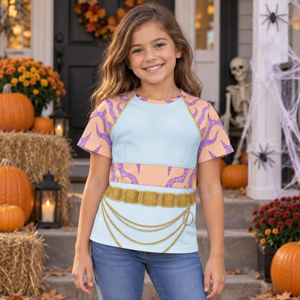Moonlit Idol Warrior Costume All Over Toddler T-Shirt
