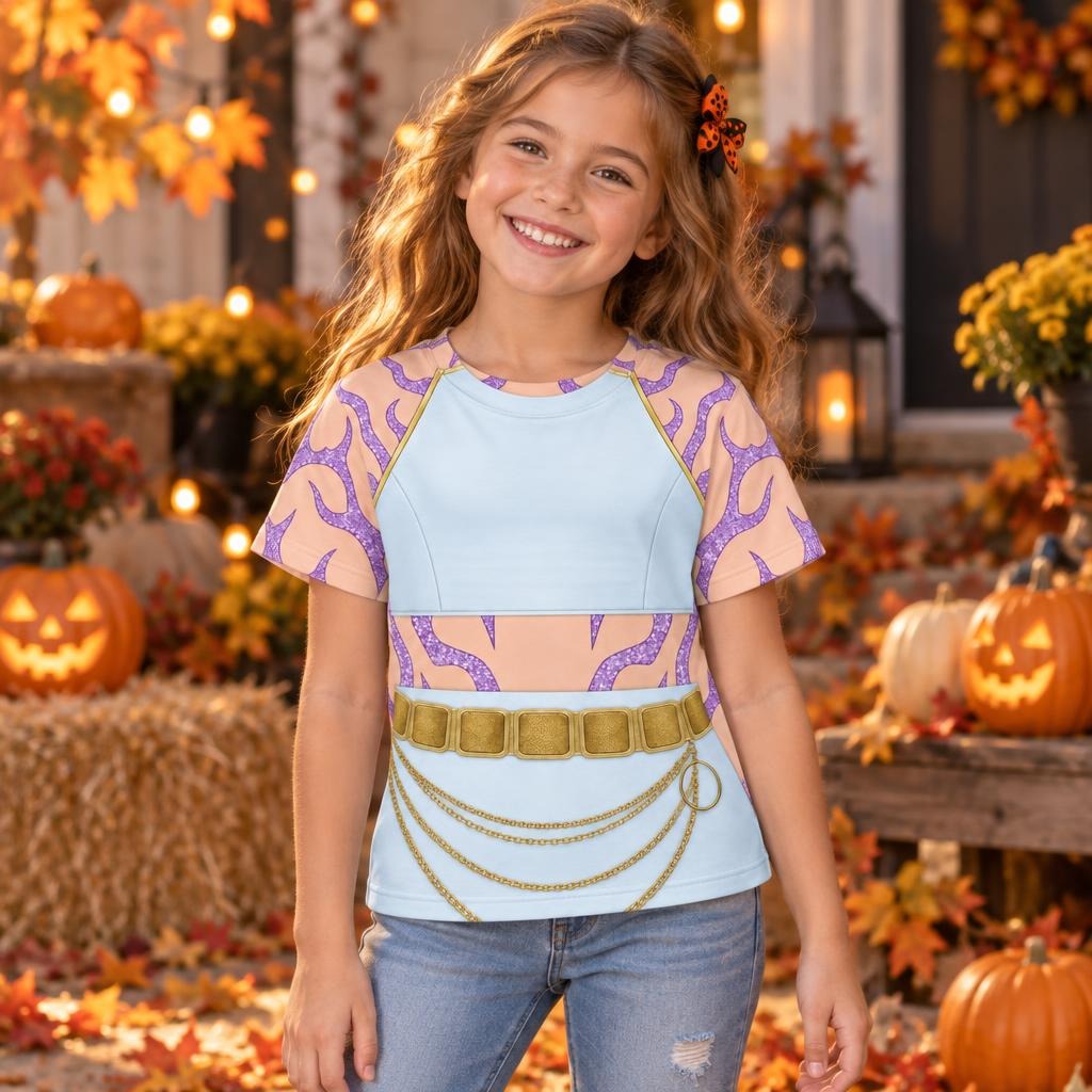 Moonlit Idol Warrior Costume All Over Toddler T-Shirt
