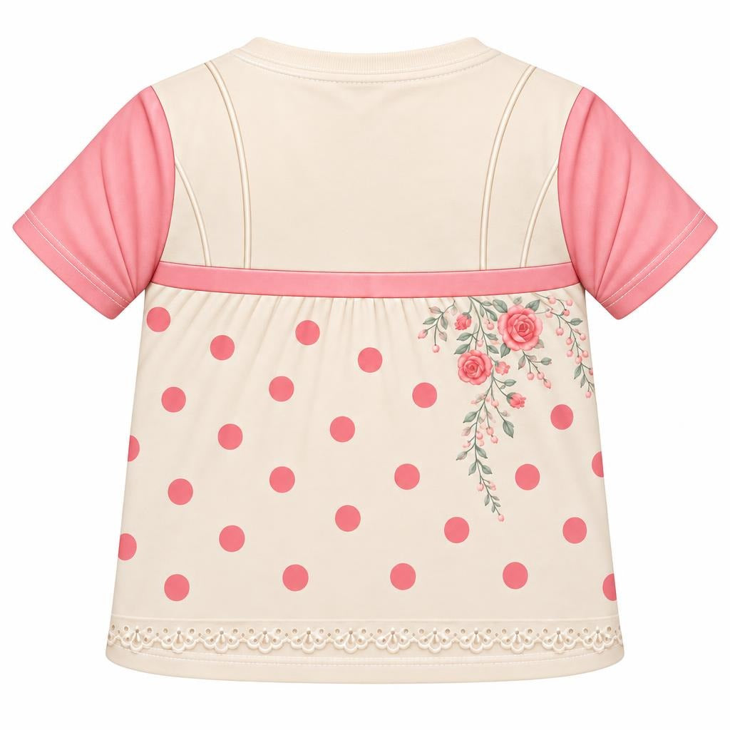 Pink Shepherdess Costume All Over Toddler T-Shirt