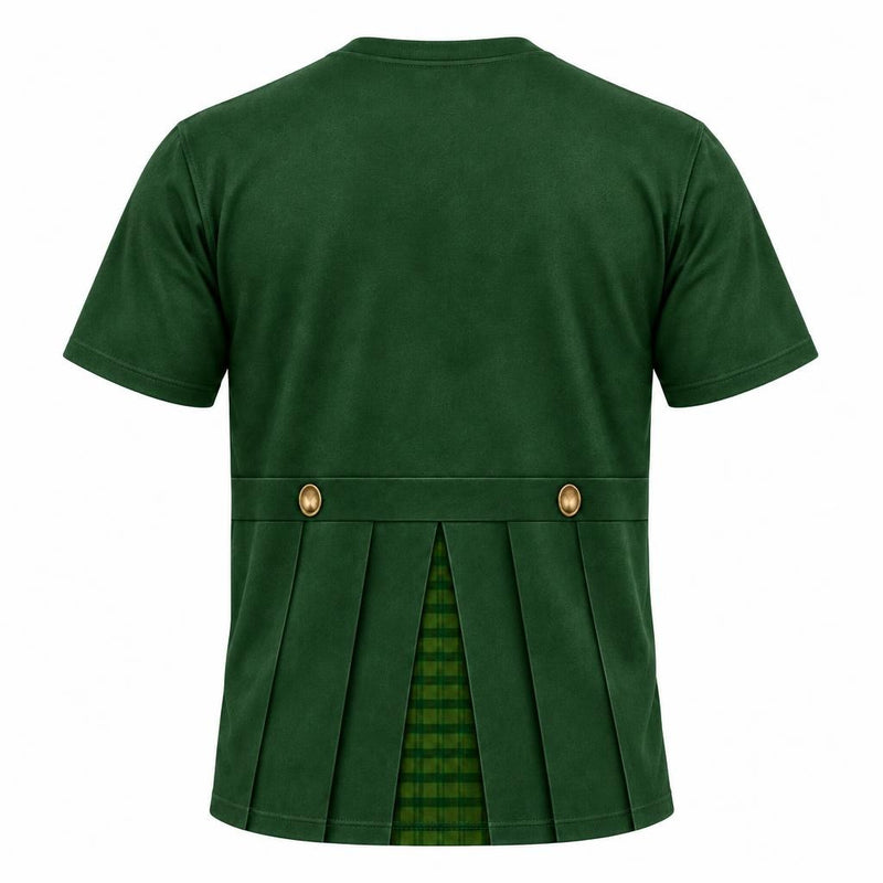 Emerald Trickster Suit Costume All Over Men's T-Shirt Men's T-Shirts Old Glory