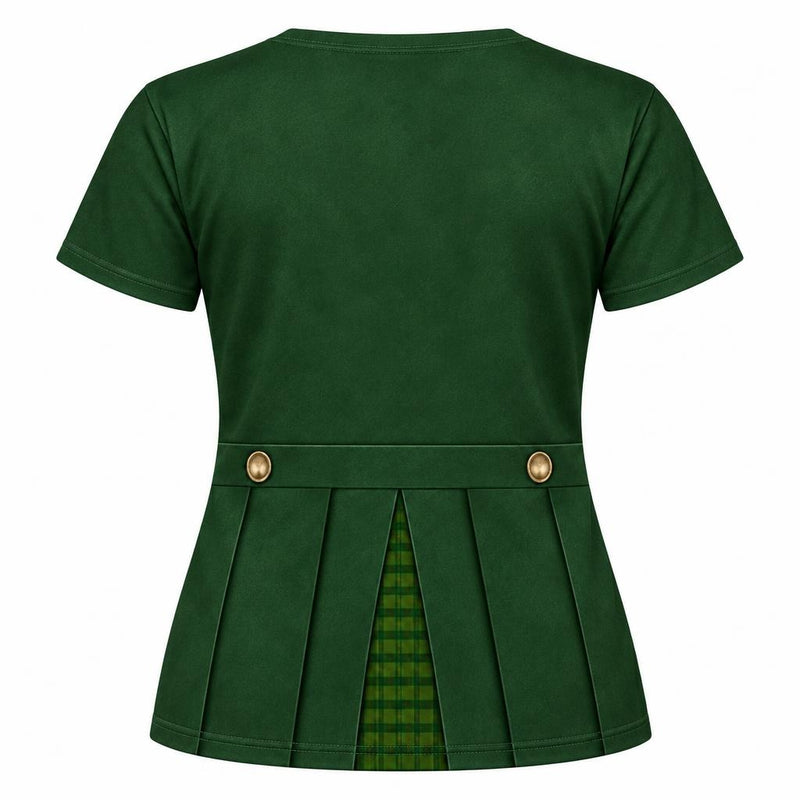 Emerald Trickster Suit Costume All Over Women's T-Shirt Women's T-Shirts Old Glory