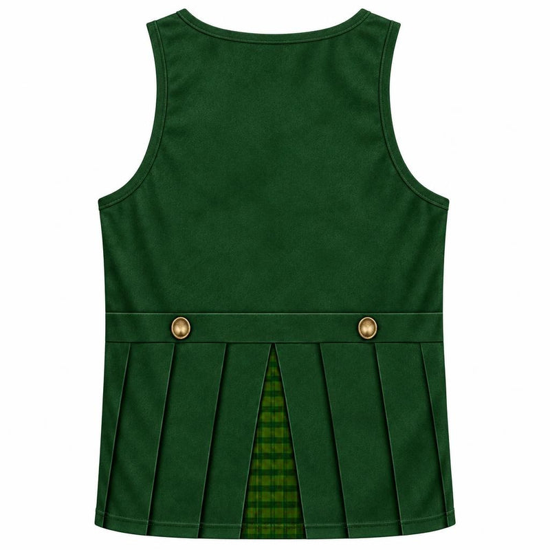 Emerald Trickster Suit Costume All Over Men's Tank Top Men's Tank Tops Old Glory
