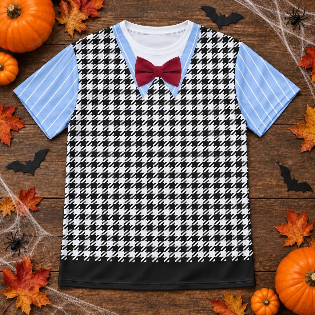 Fearful Frankie Costume All Over Men's T-Shirt Men's T-Shirts Old Glory