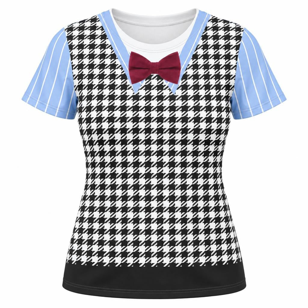 Fearful Frankie Costume All Over Women's T-Shirt Women's T-Shirts Old Glory SM Multicolor