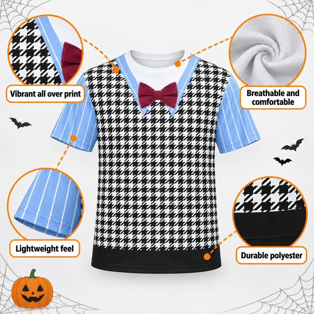 Fearful Frankie Costume All Over Youth T-Shirt Youth T-Shirts Old Glory