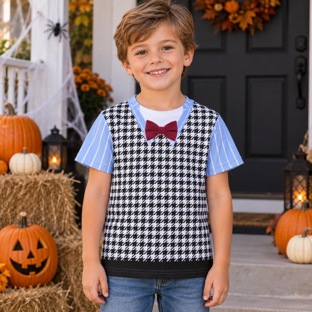 Fearful Frankie Costume All Over Toddler T-Shirt Toddler T-Shirts Old Glory