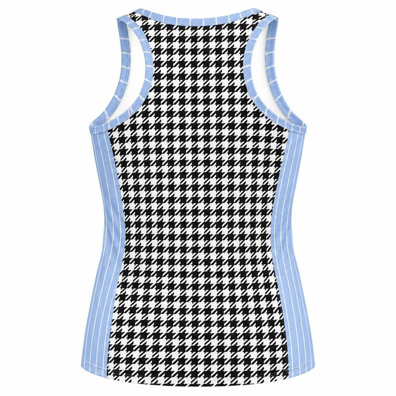 Fearful Frankie Costume All Over Women's Racerback Tank Top Women's Tank Tops Old Glory