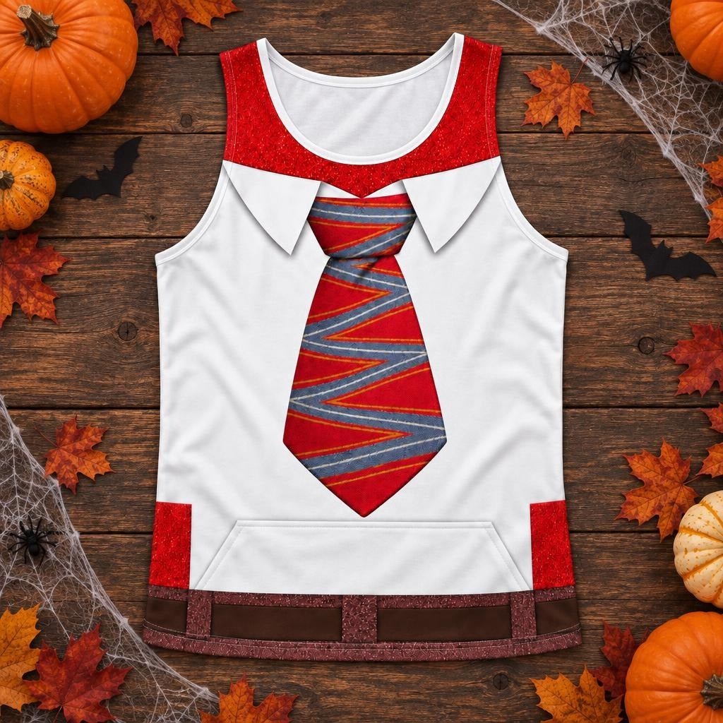 Mad Marvin Costume All Over Men's Tank Top Men's Tank Tops Old Glory