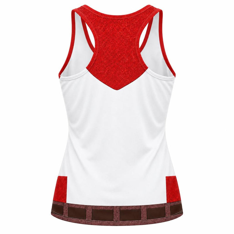 Mad Marvin Costume All Over Women's Racerback Tank Top Women's Tank Tops Old Glory
