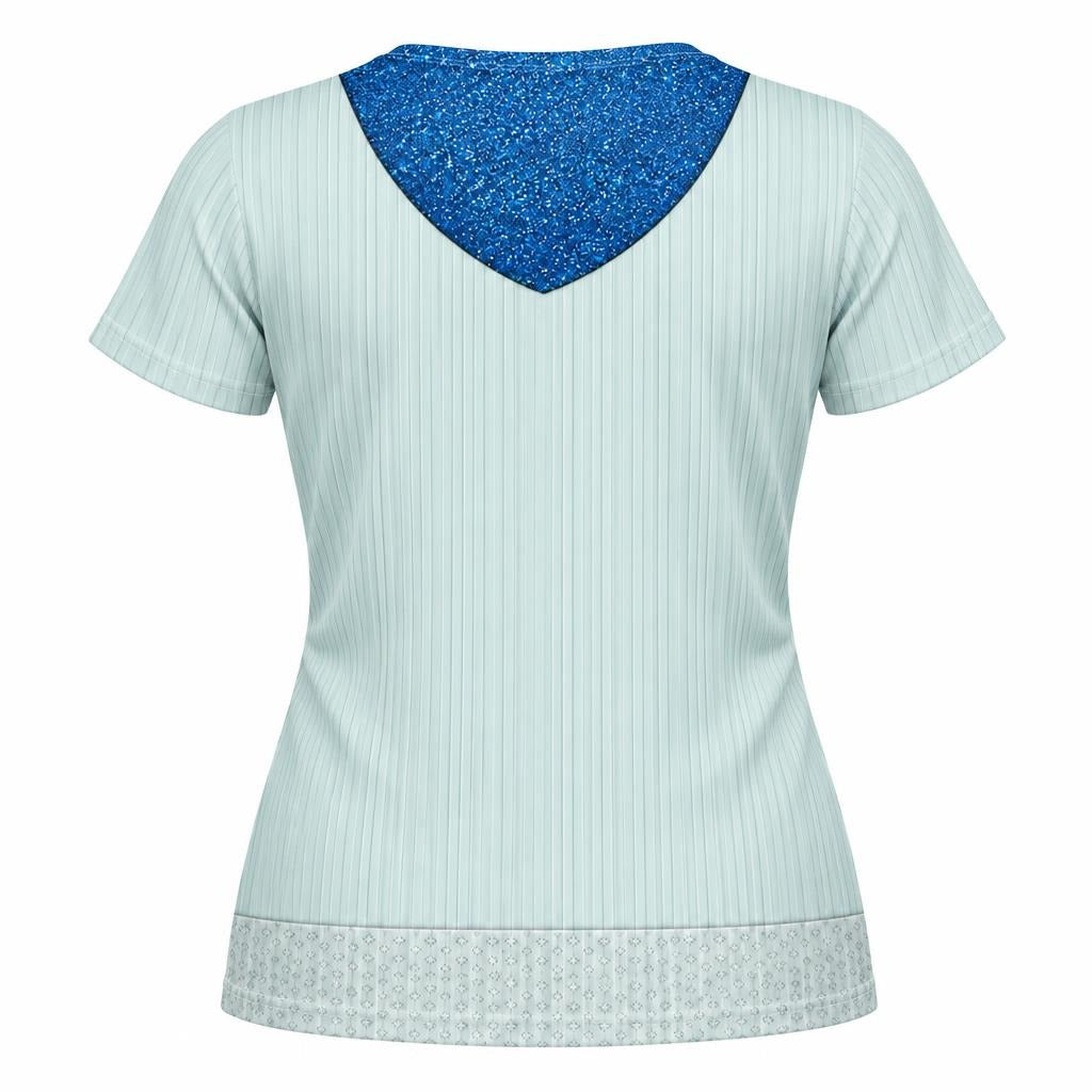 Sad Sally Costume All Over Women's T-Shirt Women's T-Shirts Old Glory