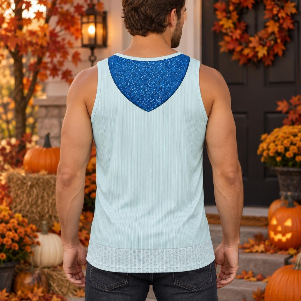 Sad Sally Costume All Over Men's Tank Top Men's Tank Tops Old Glory