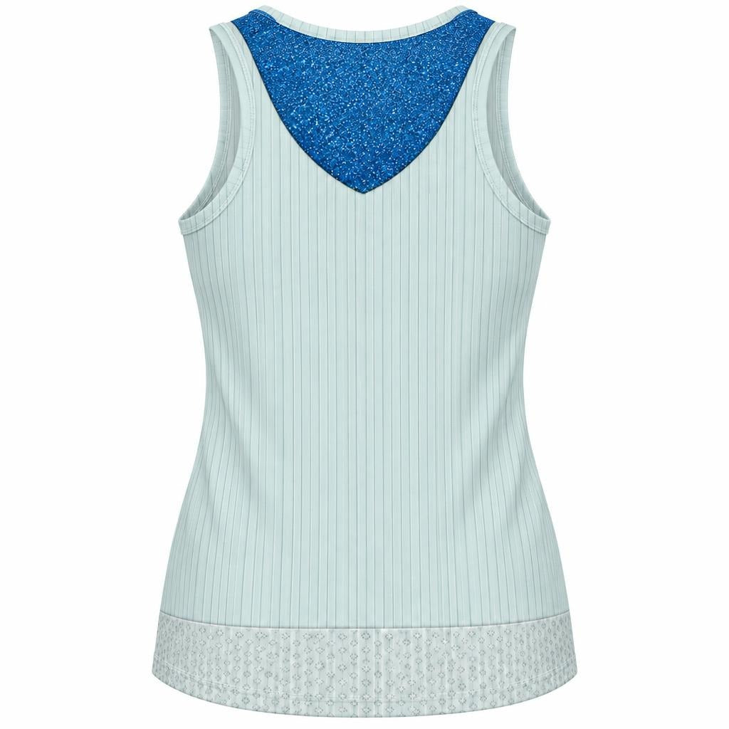 Sad Sally Costume All Over Women's Racerback Tank Top Women's Tank Tops Old Glory