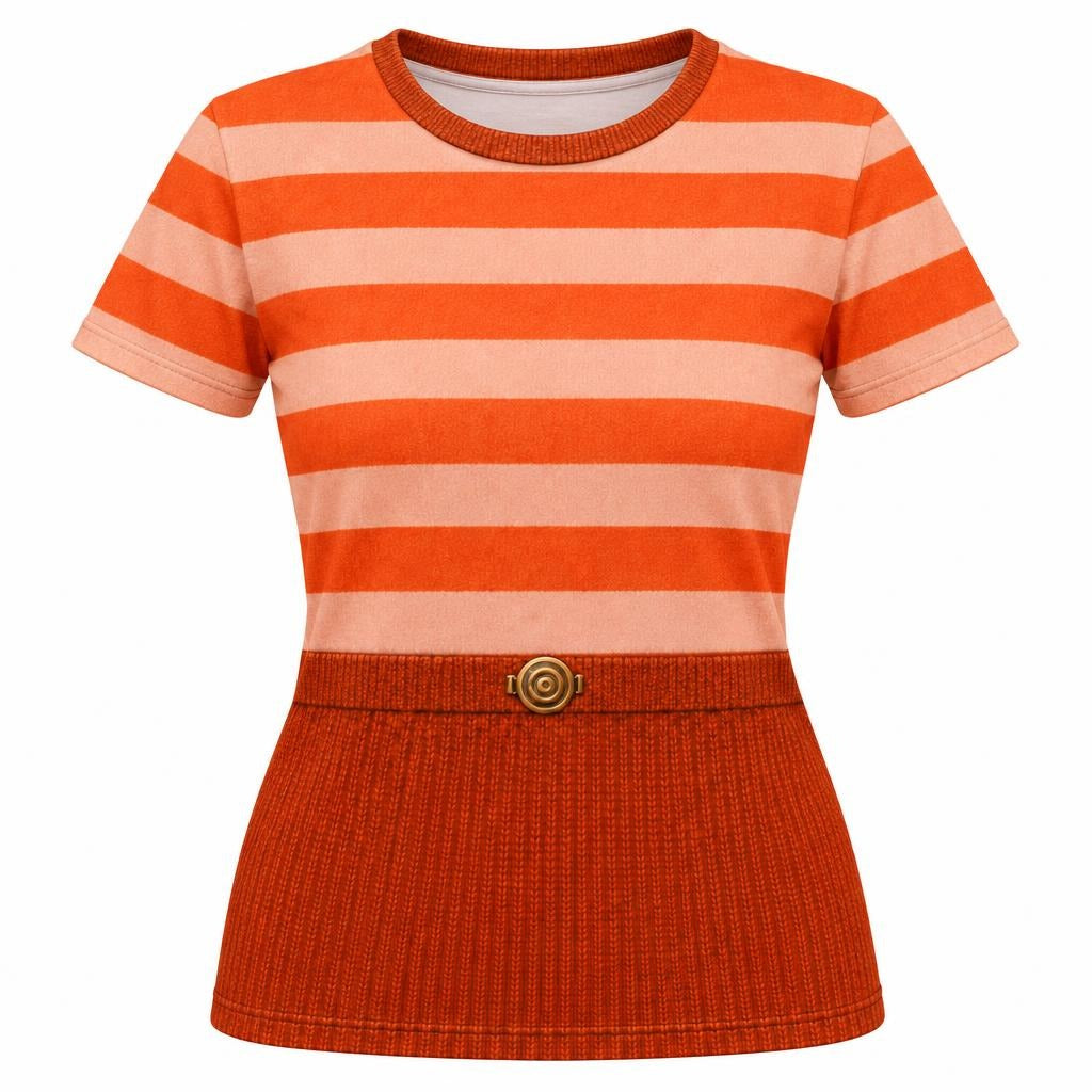 Anxious Ally Costume All Over Women's T-Shirt Women's T-Shirts Old Glory SM Multicolor
