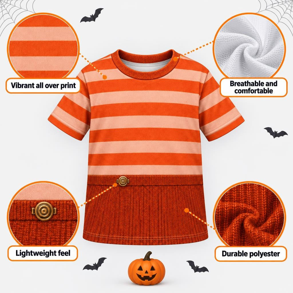 Anxious Ally Costume All Over Toddler T-Shirt Toddler T-Shirts Old Glory