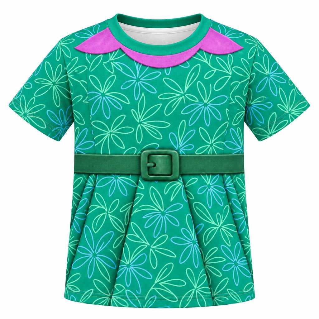 Disgusted Daisy Costume All Over Youth T-Shirt Youth T-Shirts Old Glory YSM Multicolor