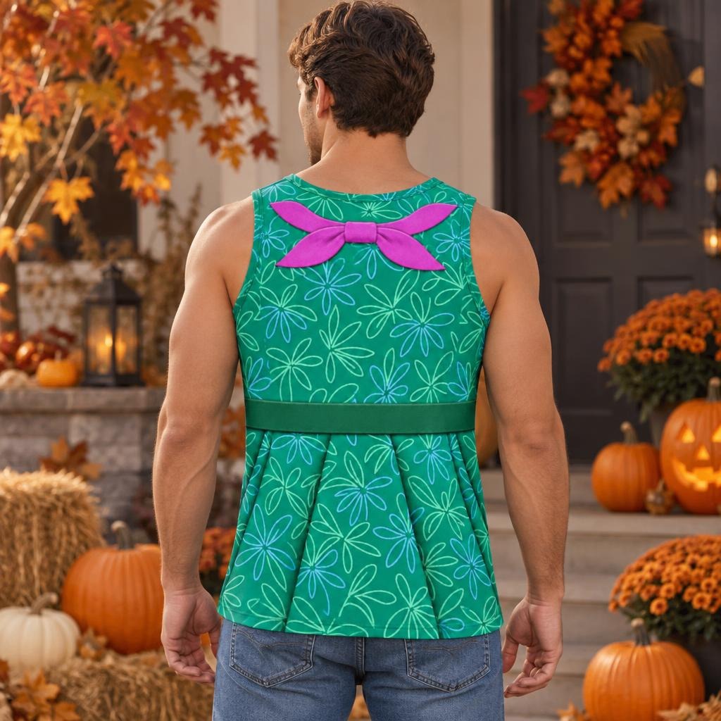 Disgusted Daisy Costume All Over Men's Tank Top Men's Tank Tops Old Glory