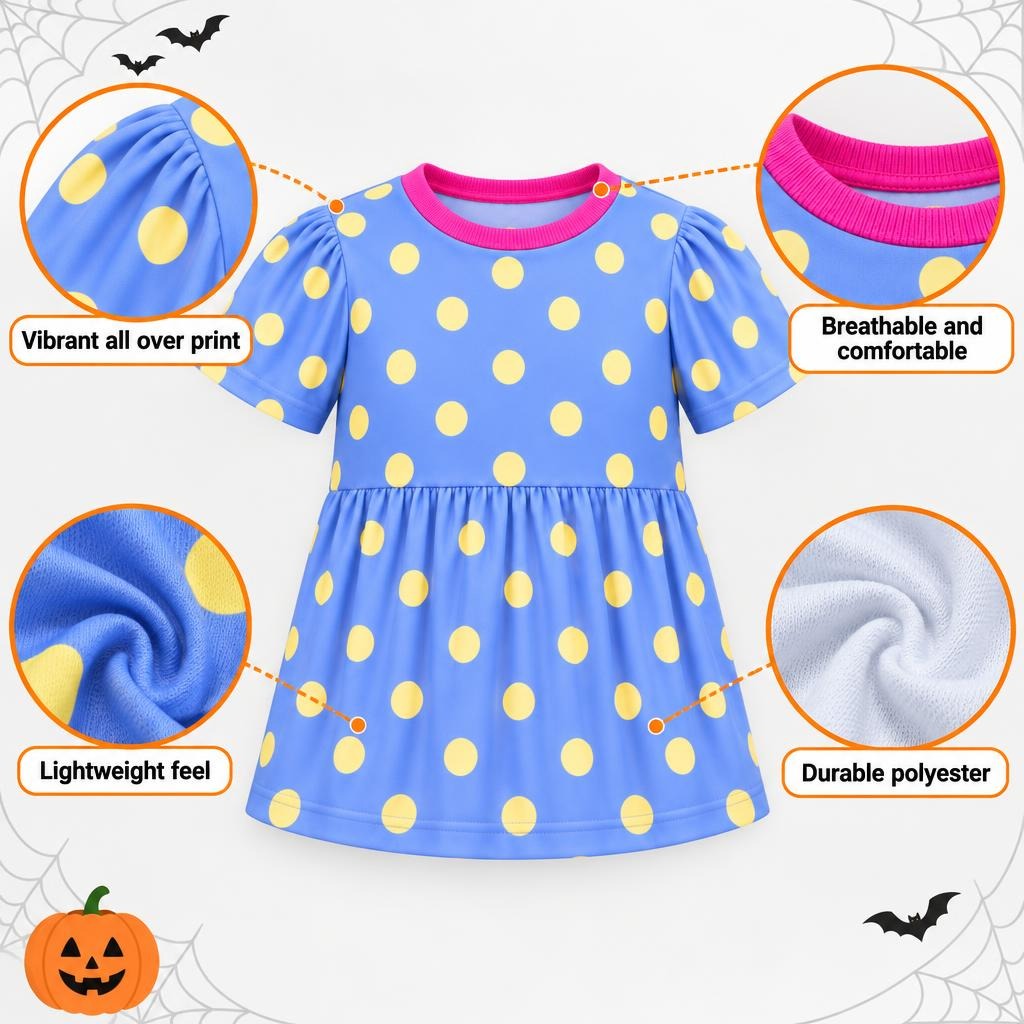 Envious Evie Costume All Over Youth T-Shirt Youth T-Shirts Old Glory