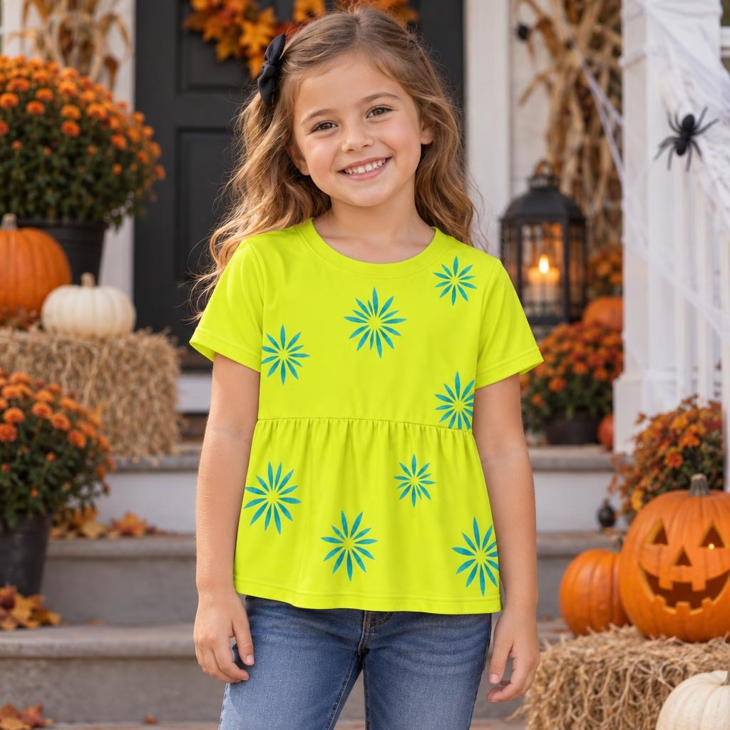 Joyful Jenny Costume All Over Toddler T-Shirt Toddler T-Shirts Old Glory