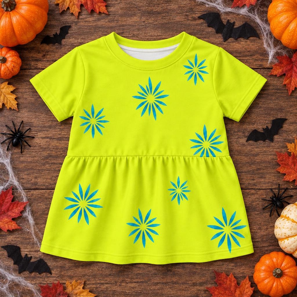 Joyful Jenny Costume All Over Toddler T-Shirt Toddler T-Shirts Old Glory