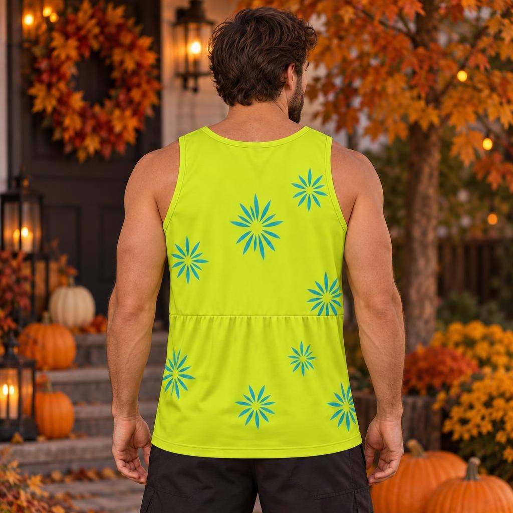 Joyful Jenny Costume All Over Men's Tank Top Men's Tank Tops Old Glory