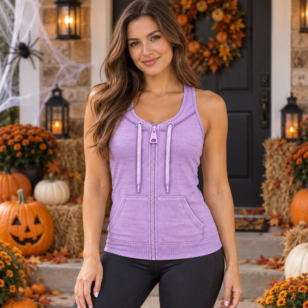 Bashful Benny Costume All Over Women's Racerback Tank Top Women's Tank Tops Old Glory