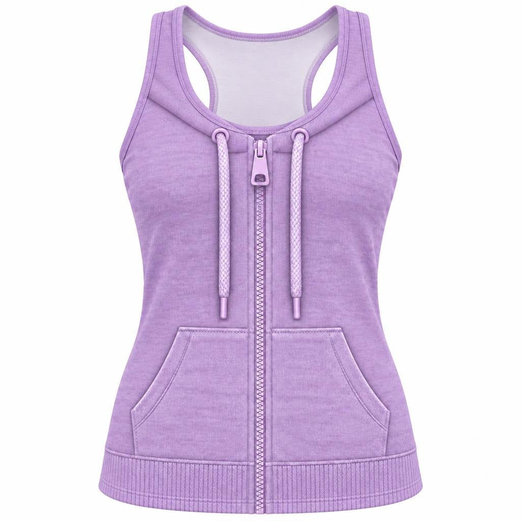 Bashful Benny Costume All Over Women's Racerback Tank Top Women's Tank Tops Old Glory SM Multicolor