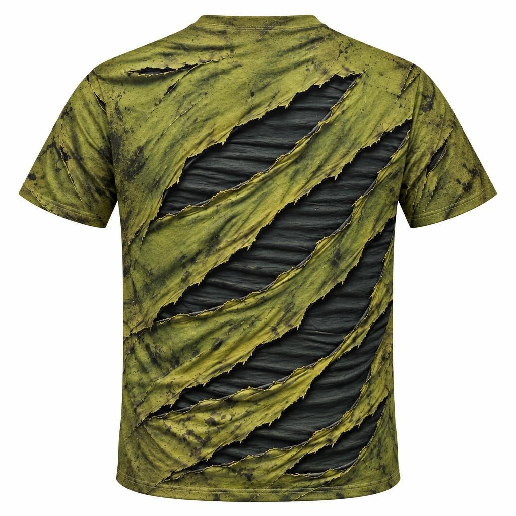 Toxic Torn Monster Costume All Over Men's T-Shirt Men's T-Shirts Old Glory