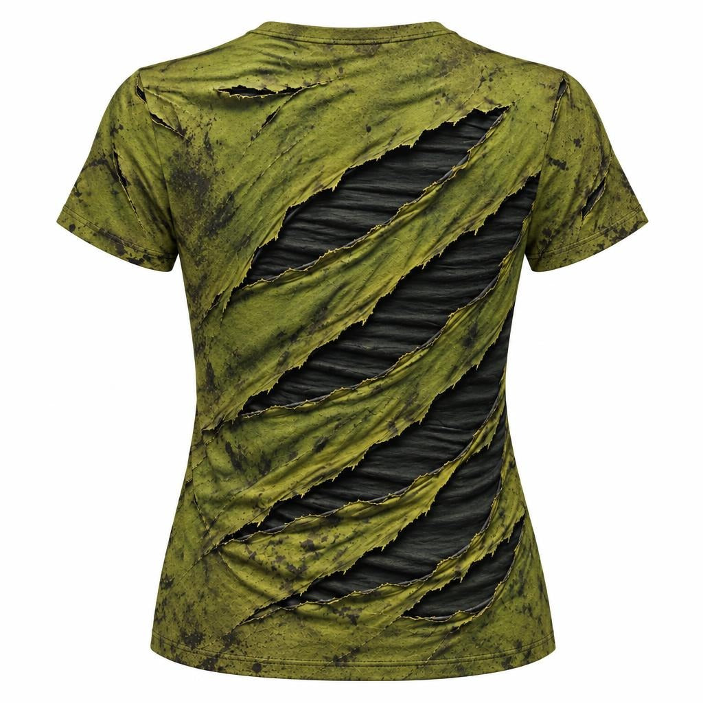 Toxic Torn Monster Costume All Over Women's T-Shirt Women's T-Shirts Old Glory