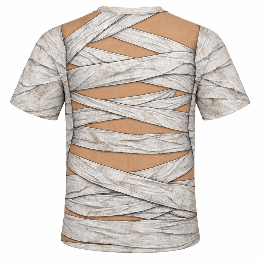 Sexy Mummy Costume All Over Men's T-Shirt Men's T-Shirts Old Glory