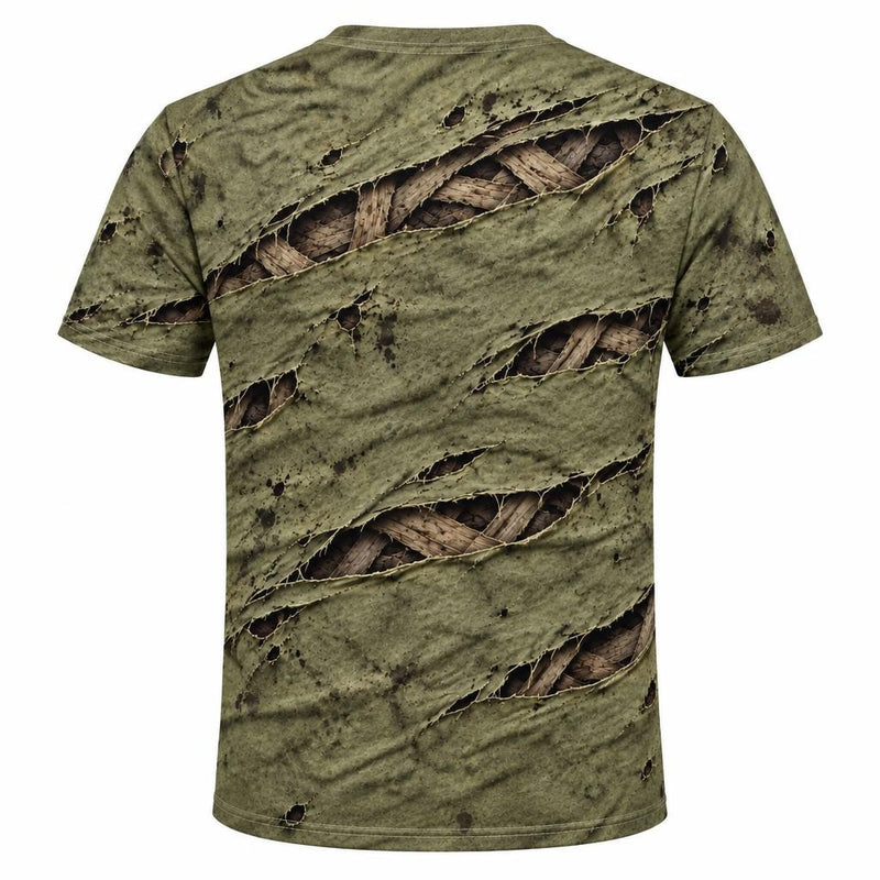 Wrapped Mummy Breakout Costume All Over Men's T-Shirt Men's T-Shirts Old Glory