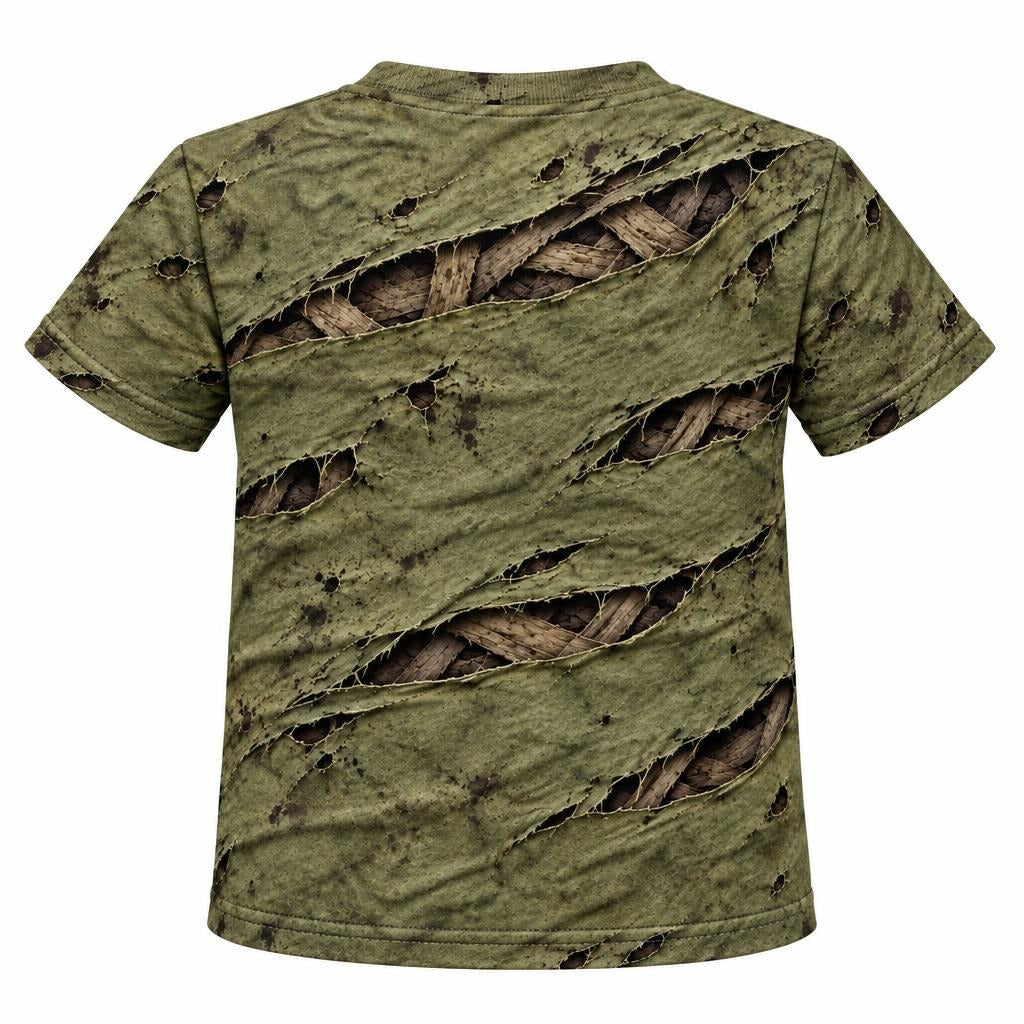 Wrapped Mummy Breakout Costume All Over Toddler T-Shirt Toddler T-Shirts Old Glory
