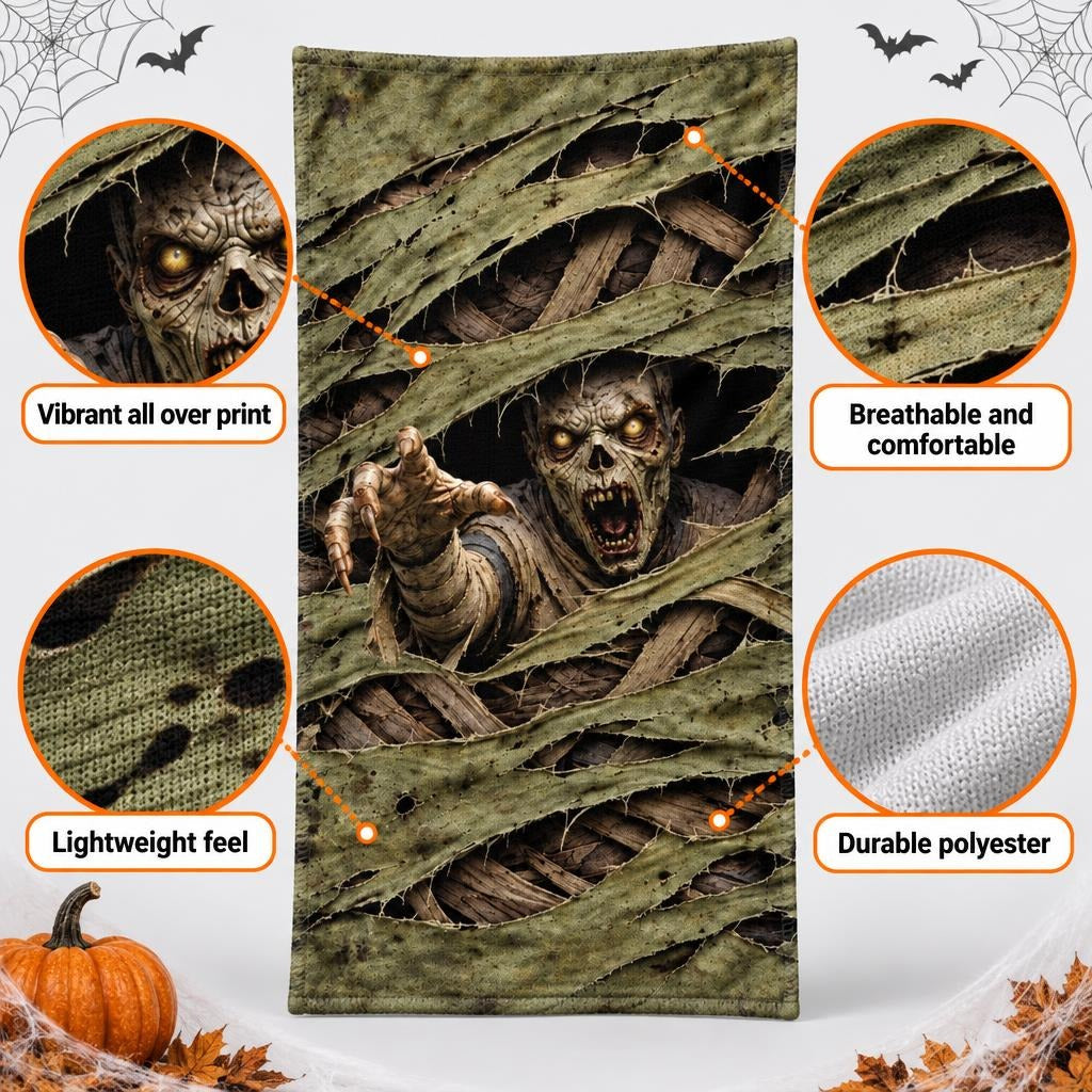 Wrapped Mummy Breakout Costume All Over Hand Towel Sports Towels Old Glory