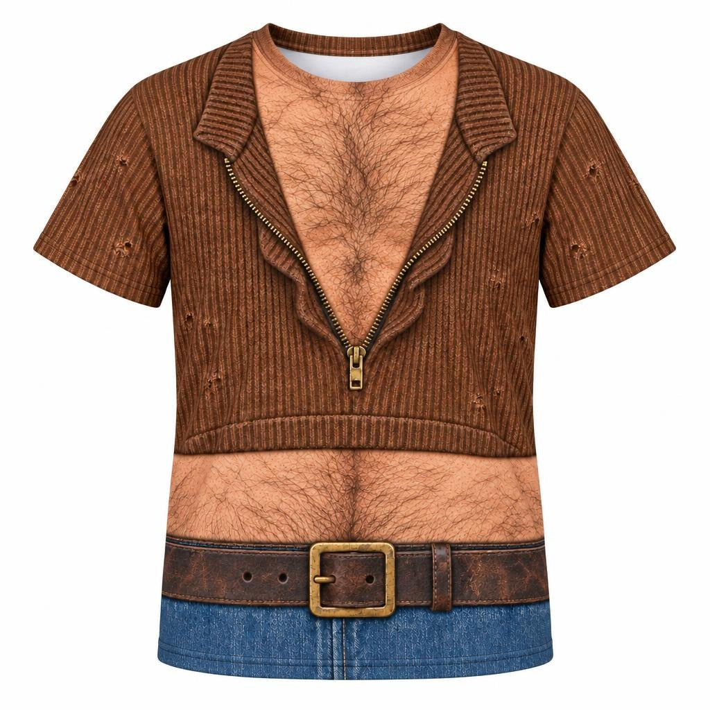 Cowbell Rock Legend Costume All Over Youth T Shirt Youth T-Shirts Old Glory YSM Multicolor