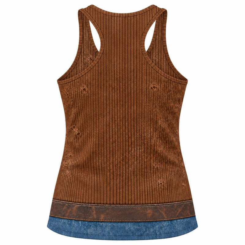 Cowbell Rock Legend Costume All Over Womens Work Out Tank Top Women's Tank Tops Old Glory