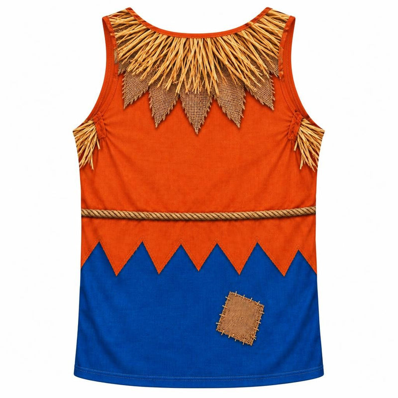 Classic Scarecrow Costume All Over Mens Tank Top Men's Tank Tops Old Glory