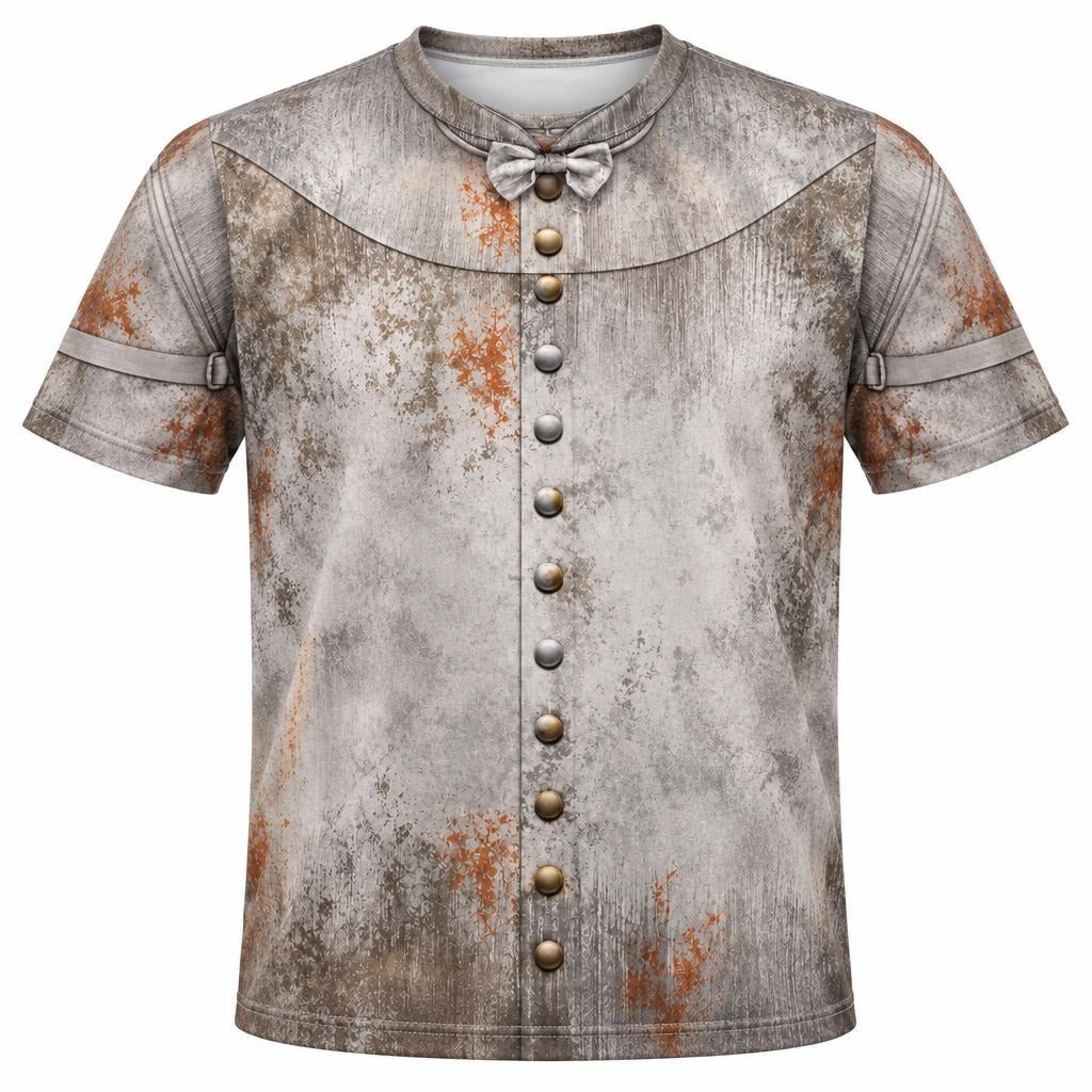 Rusty Reliable Tin Man Costume All Over Mens T Shirt Men's T-Shirts Old Glory SM Multicolor