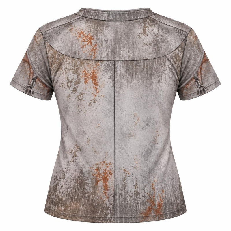Rusty Reliable Tin Man Costume All Over Womens T Shirt Women's T-Shirts Old Glory